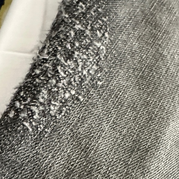 VTG Y2K Notorious B.I.G. Gray Distressed Denim Jeans Hip Hop Grunge Men's 36x30 - Picture 15 of 15